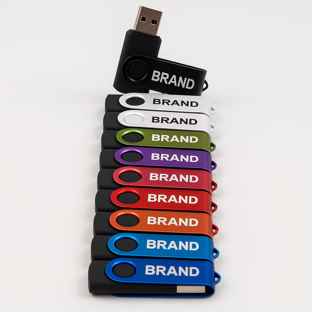 USB-Sticks mit Logo als Werbeartikel – individuell, praktisch und sofort einsatzbereit