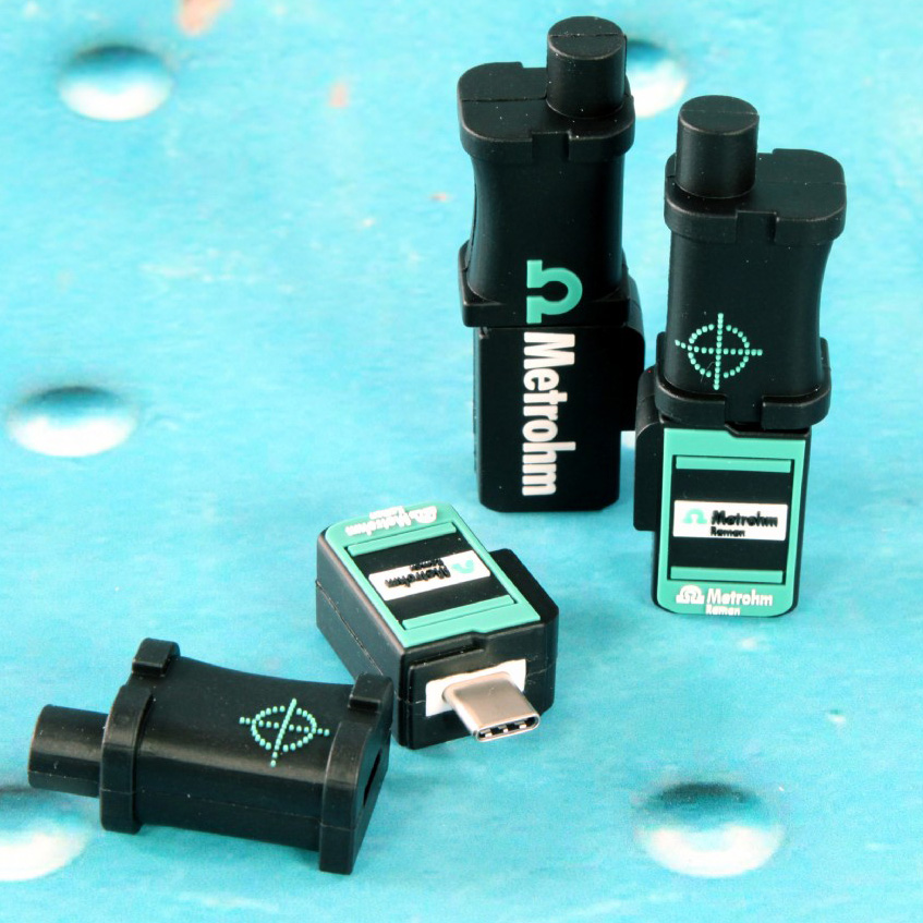 fertiger USB Stick Metrohm Sonderform Prüfgerät Typ-C