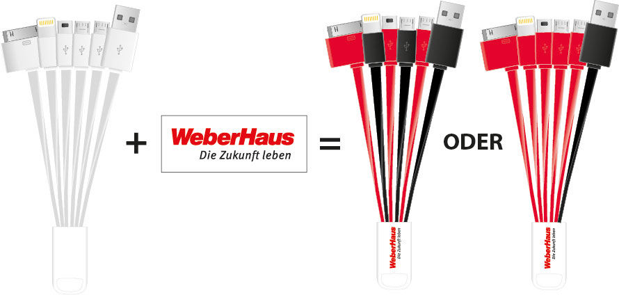Ladekabel mit Logo