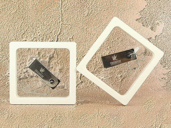 USB-Stick Mini in 3D Box Rahmenverpackung