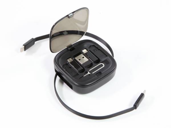 adapter set flexibel aufrollbar kreativ werbung transparent inhalt