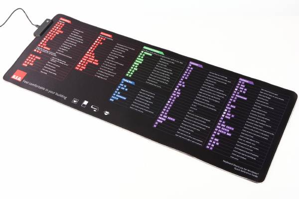 PixaPad XXL Mousepad mit RGB LED