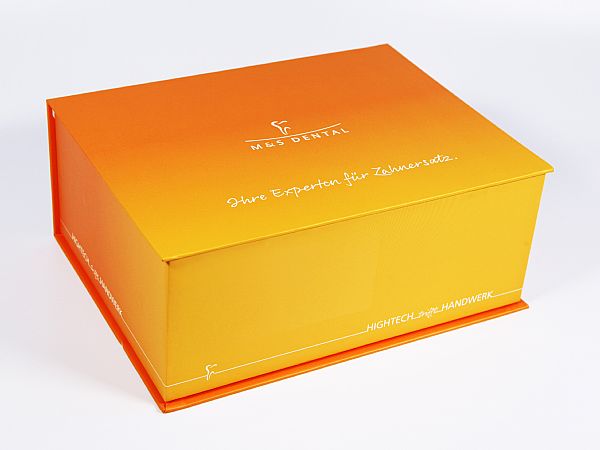 Dentalbox maxi - eine Verpackung für Zahnarztlabor