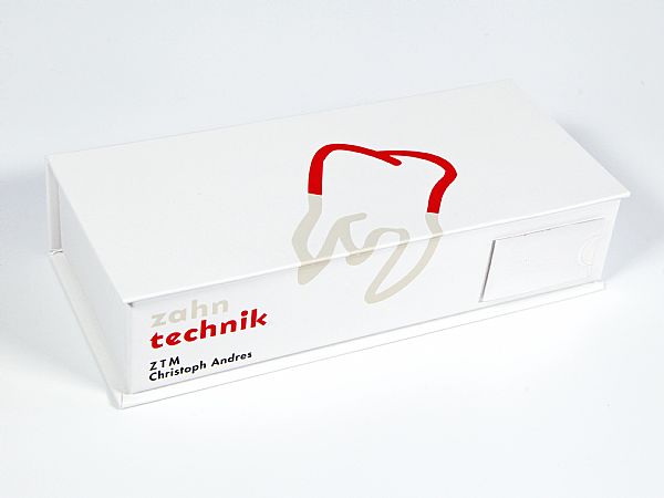 Dentalbox standard - eine Verpackung für Zahnarztlabor