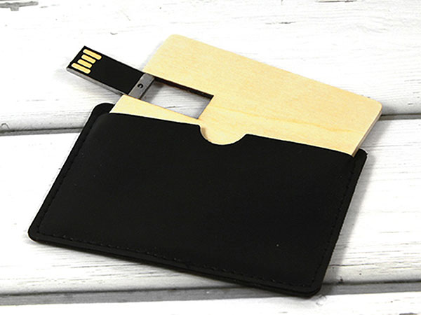 Lederhülle für USB Karten