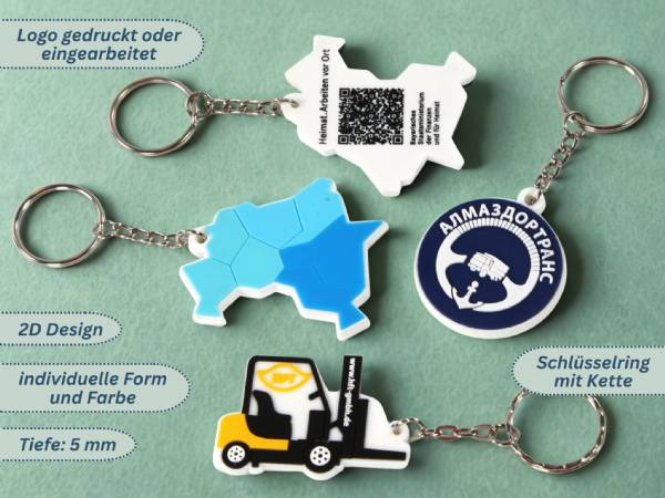 sonderanfertigung schlã¼sselanhã¤nger 2d 2