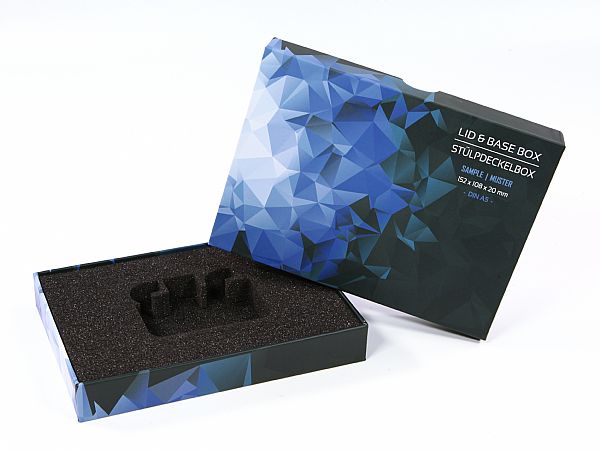 Bedruckbare StandardBOX Stülpdeckel DIN A6 - Verpackung im Standardmaß