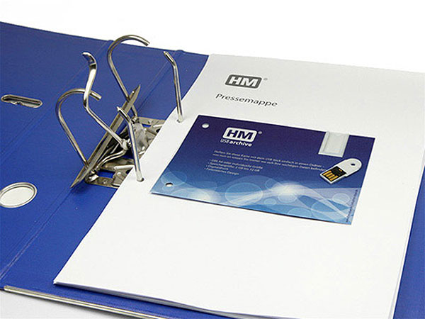 Paper USB Postkarte