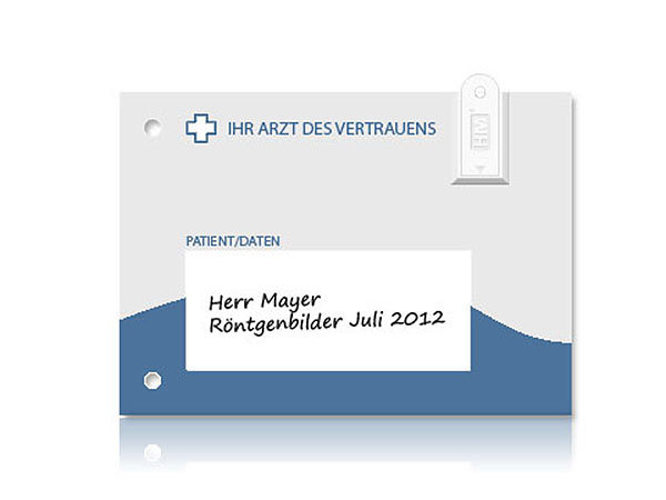 Paper USB Postkarte