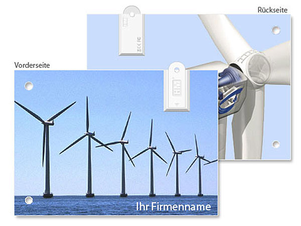 Paper USB Postkarte