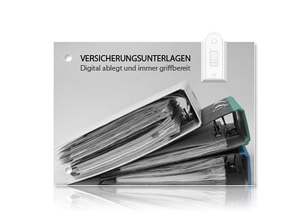 Paper USB Postkarte