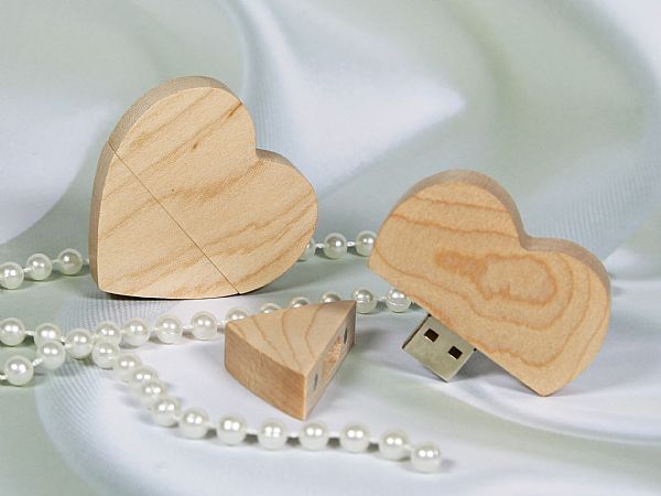 USB Holzherz