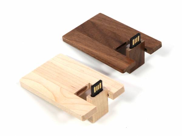 USB Karte Wood