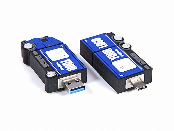 Custom USB Duo Typ-C + A