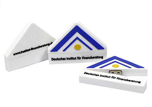 USB-Stick Logo dreieckig