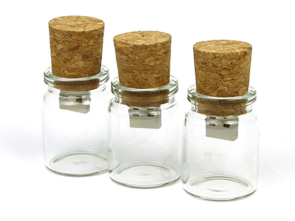 USB-Stick Flaschenpost (Kork)