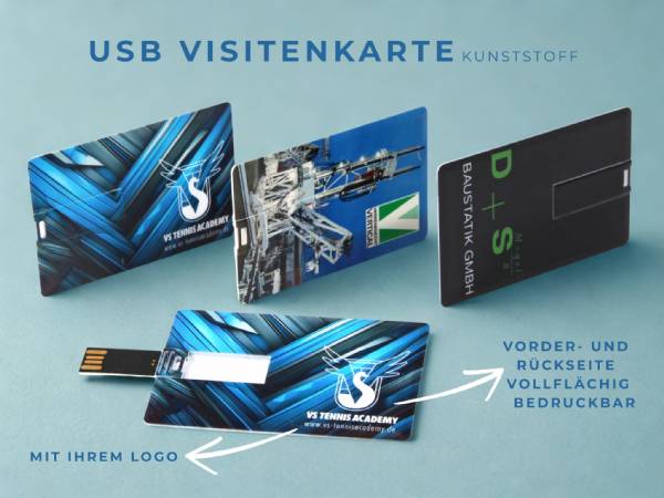Klassische USB Visitenkarte