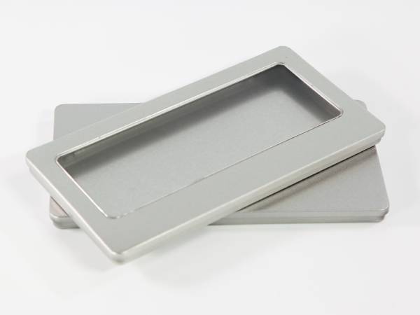 weissblechdose gutscheinbox mit fenster langdin