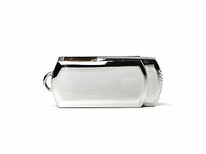 USB Stick Highspeed Metal Twister front shiny