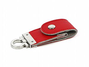 USB-Stick Leder 03 als Highspeed 3.0 USB mit Logo