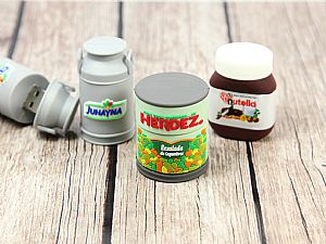 USB Stick dose nutella lebesmittel verpackung logo nahrung