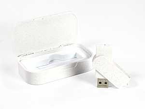 ecowheat usb harmony nachhaltig ?ko natur weiss stick