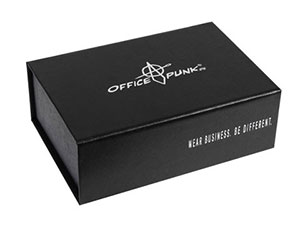 Sonderverpackung Sonderanfertigung Logo individuelle Geschenkverpackung Geschenkbox Aufdruck Silberpraegung