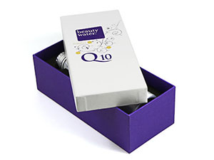 individuelle geschenkverpackung mit stuelpdeckel Logo bedruckt Digitaldruck Aufdruck