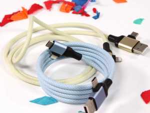 ladekabel magnet adapterkabel textil aufbewahrung individuell bild kreativ