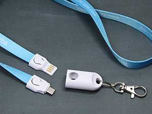 lanyard kabel weiss