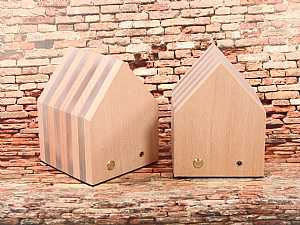 led leuchte haus holz