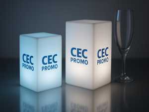 led promo leuchtwuerfel tischwuerfel