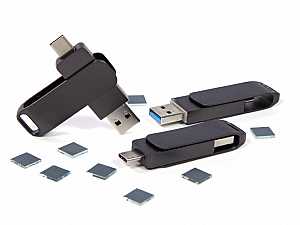 usb onycha twister typ c metall anthrazit bild4