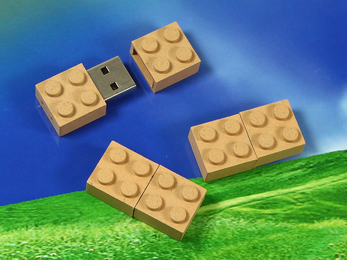 PLA Brick USB-Stick