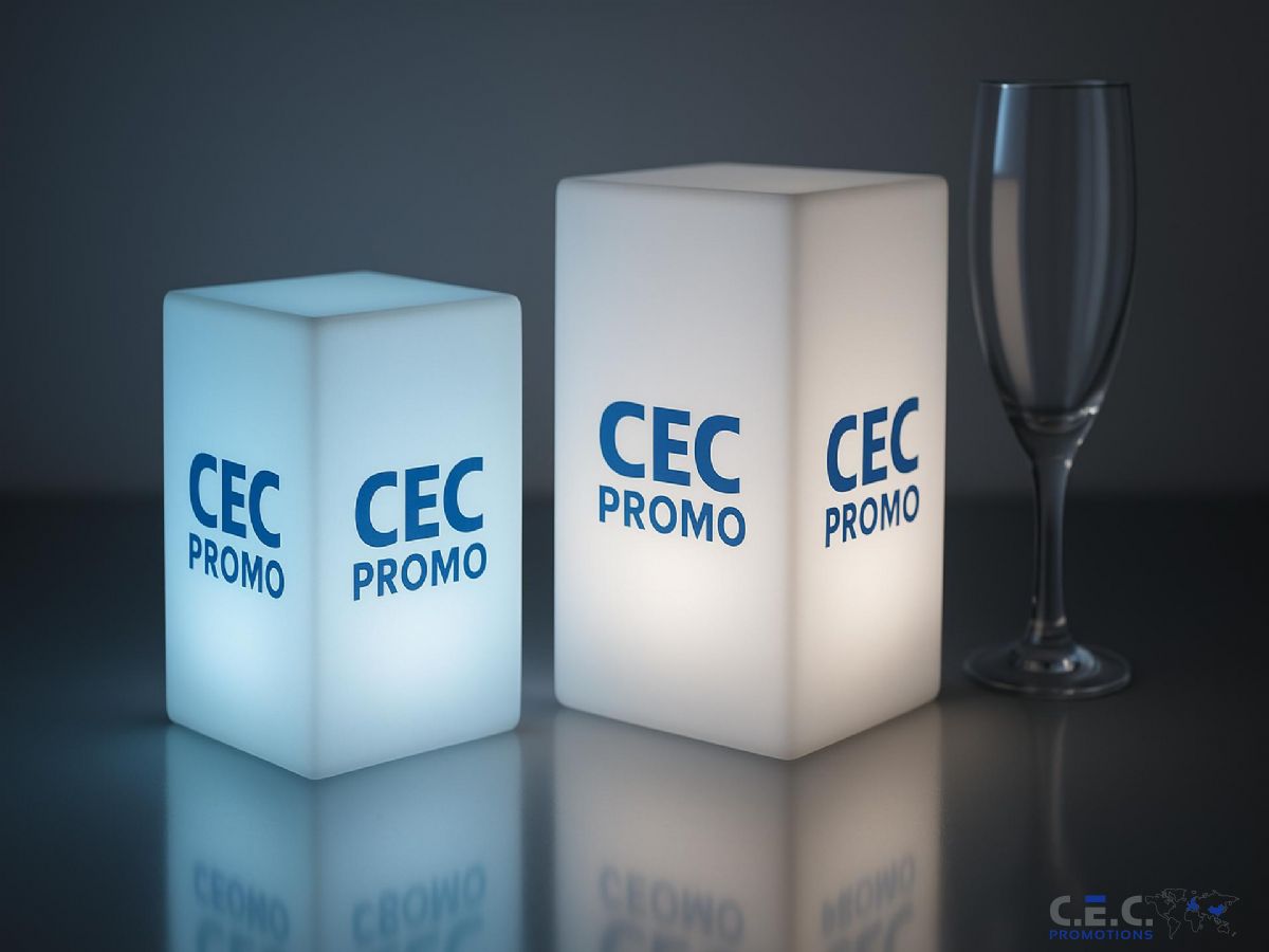 Eckige LED Tischleuchten
