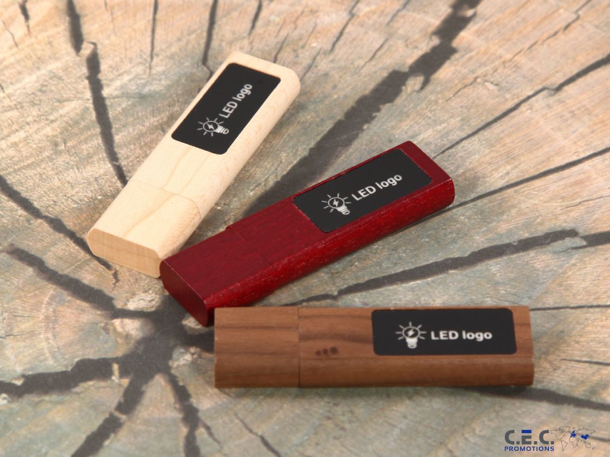USB LED Wood