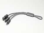 adapterkabel schluesselanhänger ladekabel kabel textil
