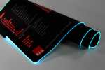 xxl mousepad deskpad mit LED und Logo