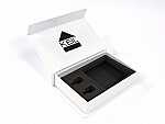 magnetbox conäa keil grau inlay verpackung box innen