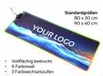 rgb light led mousepad bedruckt master
