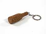 schluesselanhänger korken flasche schluesselring kette einzeln