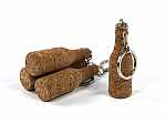 schluesselanhänger korken flasche schluesselring kette