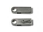 USB-Stick in modernem, schlichtem Design aus Metall, ideal für individuelle Bedruckung und Firmenlogo.