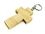 USB Holzkreuz