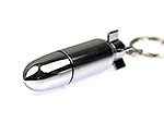 USB-Stick im formschönen Design, erinnert an eine Torpedowaffe und eignet sich hervorragend für individuelle Drucke.