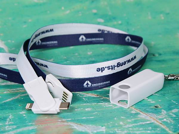 3 in 1 lanyard ladekabel kabel werbung logodruck