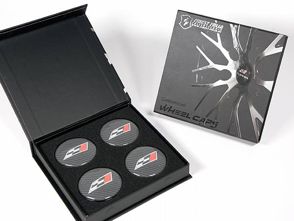 box klappbox verpackung inhalt prägung folie logo
