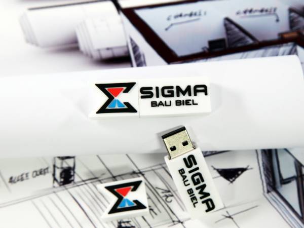 logo usb stick logoform pvc