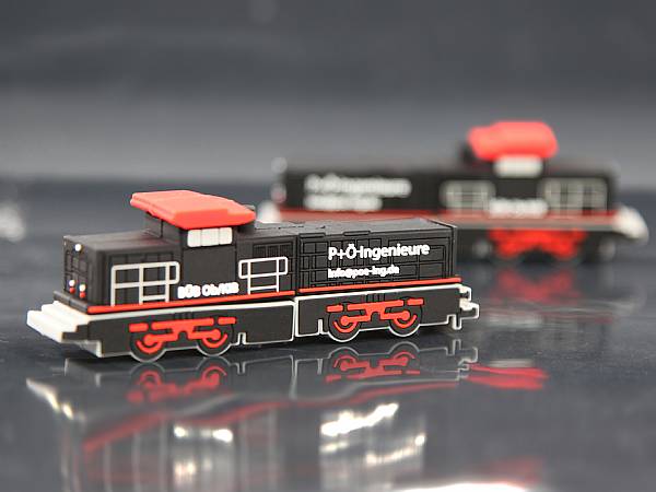 lok usb stick logo schwarz rot