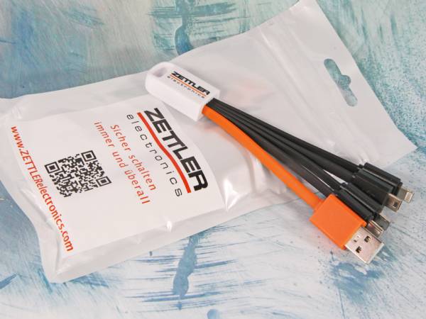 multi ladekabel color smartphone tablet kamera logo kreativ